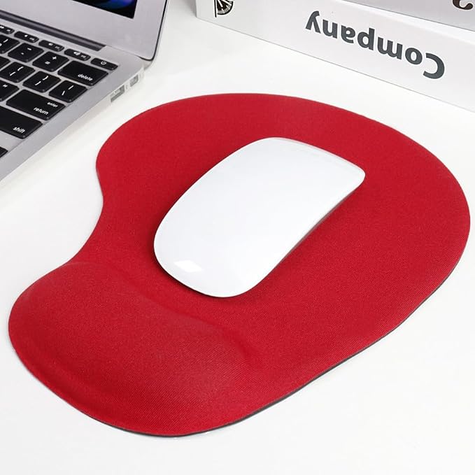 Ergonomic Mouse Pad with Wrist Rest, Gel Wrist Support Mousepad, Pain Relief by JYWYBF