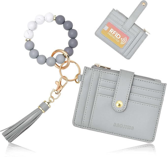 BAOSIWA Silicone Bracelet Keychain Wallet by BAOSIWA