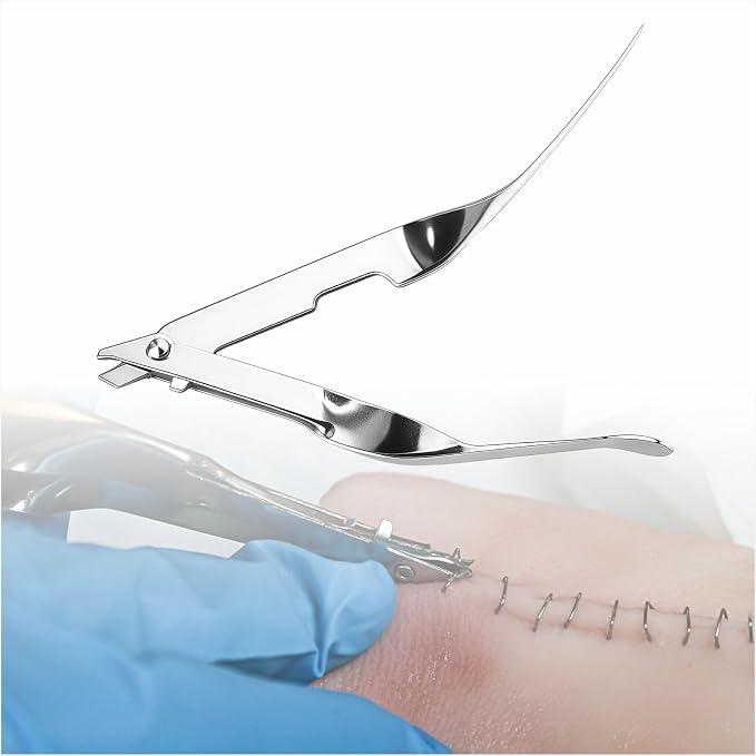 Skin Staple Remover ToolGrade Stainless Steel Staple Extractor by MUROCEA