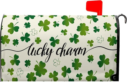 St Patrick's Day Mailbox Covers Magnetic Standard Size St Patricks Day Lucky by farg