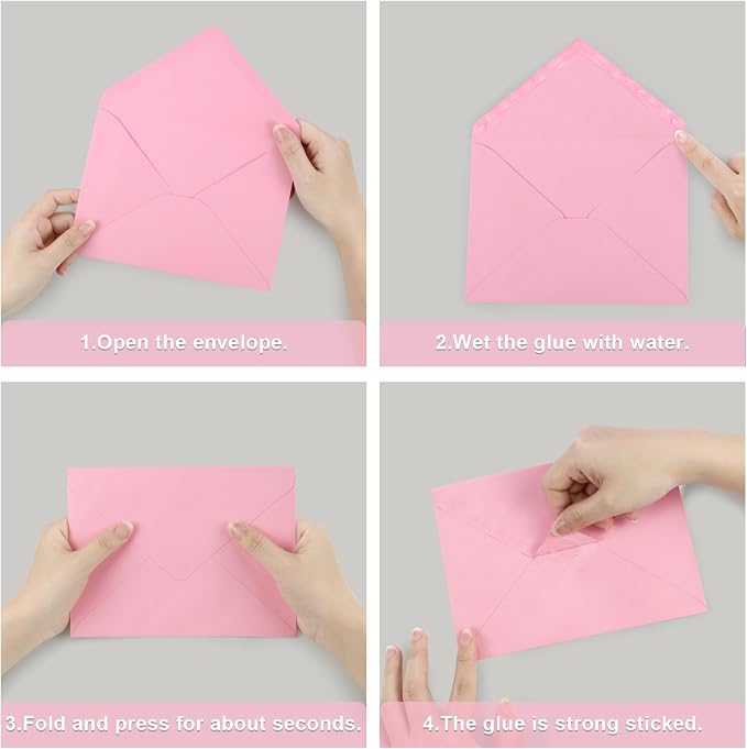 200 Pack A7 Envelopes, 5.24 x 7.24 in Envelopes - Image 6