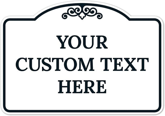 Custom Decorative Sign, Personalized Metal Sign by SigoSigns