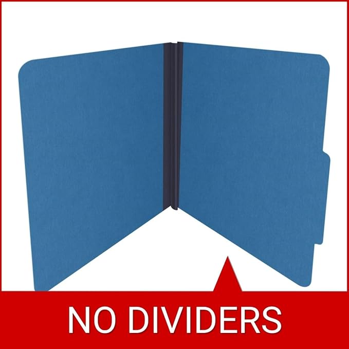 Ecom Folders Top Tab Pressboard File Folders | Letter Size 25 Pt Stock - Image 8
