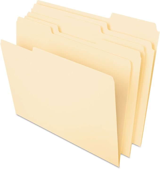 Pendaflex File Folders, Letter Size, 1/3 Cut - Image 3