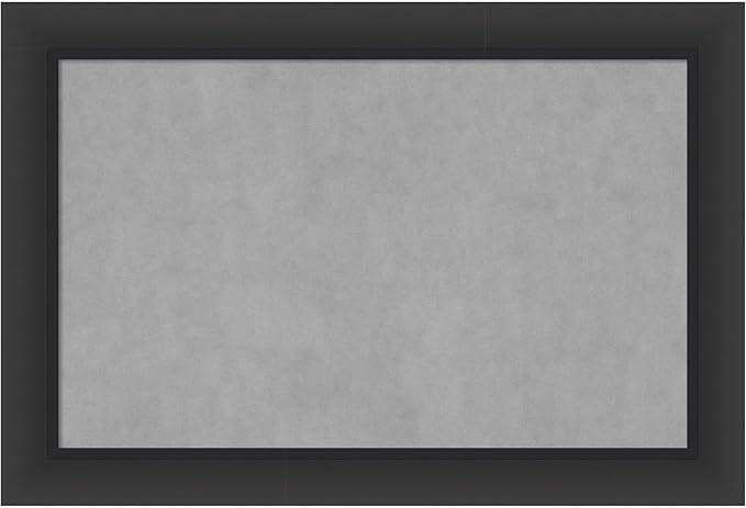 Amanti Art Black Framed Magnetic Board 25x37 Large Vision Board by AmantiArt