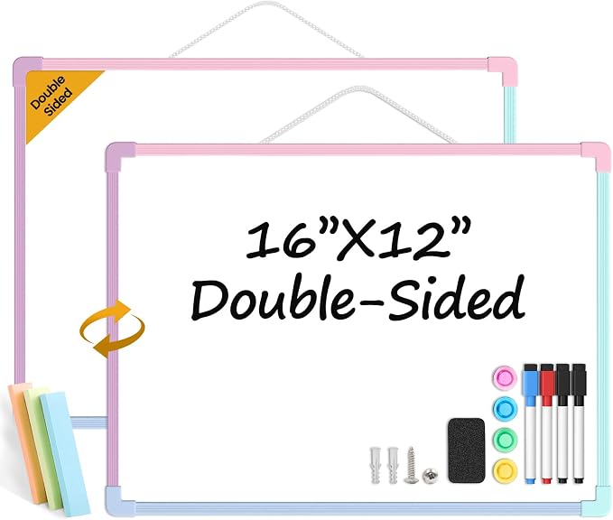 Colorful Frame Small Dry Erase Board by Lumspax