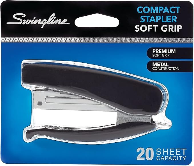 Swingline Soft Grip Stapler, 20 Sheet Capacity, Handheld Stapler - Image 6