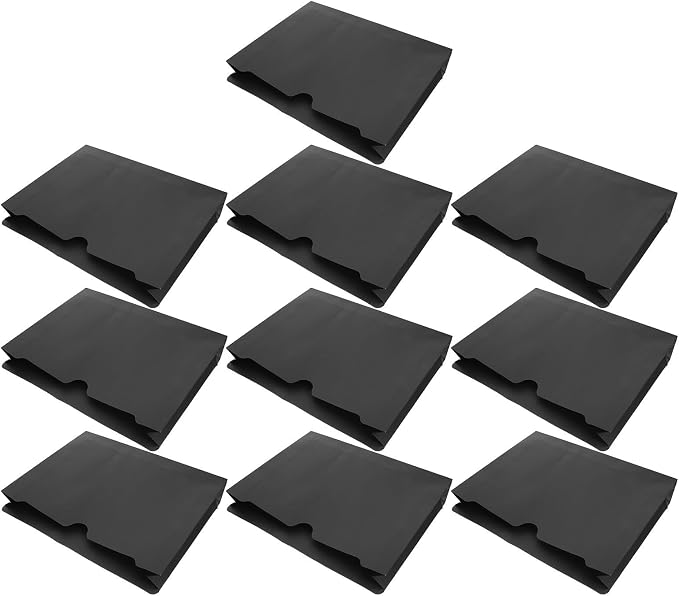 STOBAZA 10pcs Manila File Folders A4 Size Expanding File Folder by EaseLiving