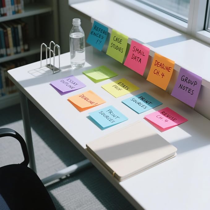 Stick Notes 3x3, Bright Color Stick Notes, 36 Pads, Super Sticky & Recyclable - Image 5