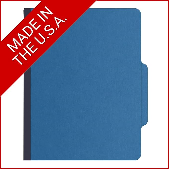 Ecom Folders Top Tab Pressboard File Folders | Letter Size 25 Pt Stock - Image 5