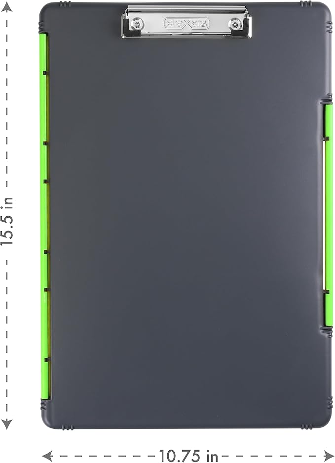 Dexas Legal Size XL Slimcase 2 Storage Clipboard, 15.5" x 10.5" - Image 8