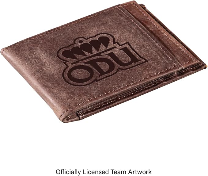 Team Sports America NCAA Old Dominion University Front Pocket Slim Wallet - Image 2