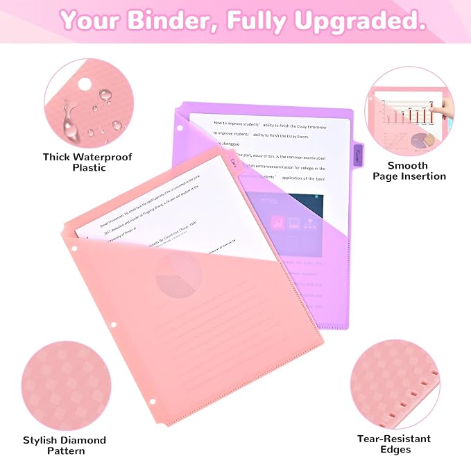 SUIN 8 Tab Binder Dividers - Image 4
