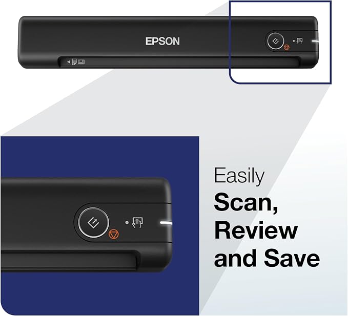 Epson WorkForce ES-50 Portable Sheet-Fed Document Scanner - Image 5