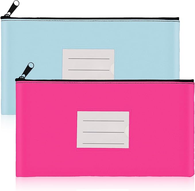 2-Pack Bank Deposit Money Bags by COZEFFIC