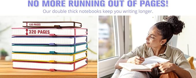 Lined Notebook Journal for Women Men, 312 Numbered Pages B5 Thick Leather Journals for Writing, Daily Diary Journal for Work School, Hardcover College Ruled Notebook, Butterfly Flower Notebook, Yellow-DeskLoop Office