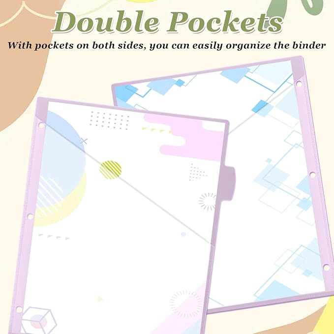 Epakh 24 Pcs Binder Dividers for 3 Rings Binders Index Dividers - Image 3