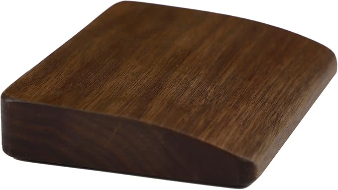 2 pcs Mini Wood Wrist Rest Portable Movable Solid Wooden Walnut Beech - Image 6