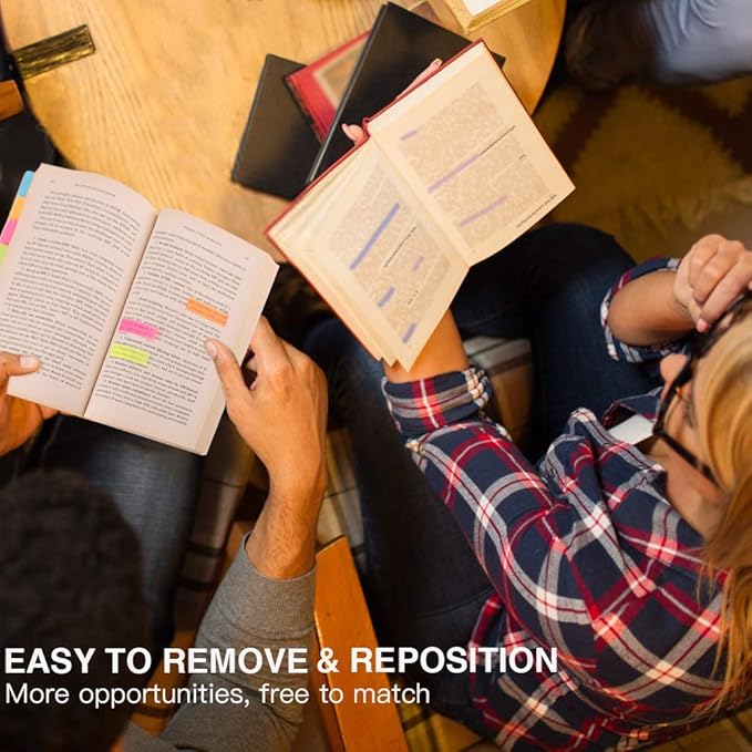 Sticky Notes Set, Hommie Colored Divider Self-Stick Notes Pads Bundle, Prioritize with Color Coding, 60 Ruled (3.7x6), 40 Dotted (3.7x3), 40 Blank (3x3.7), 60 Per Rectangular, 25 Per PET Color-DeskLoop Office