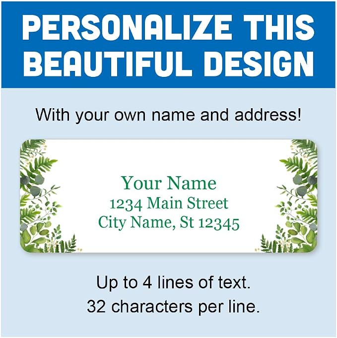 Personalized Return Address Labels - Image 2
