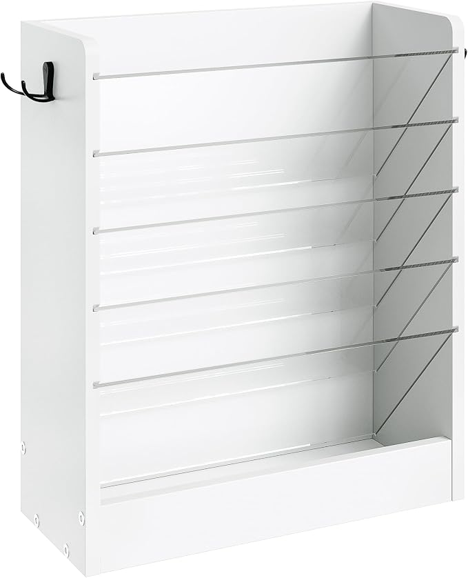 CHOEZON Wall File Holder, 6-Tier File Organizer, Office Supplies Storage Rack by Choezon
