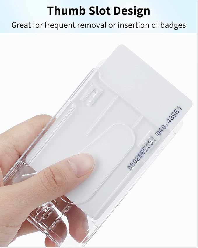Pawfly 5 Pack Vertical 2-Card Badge Holders - Image 3
