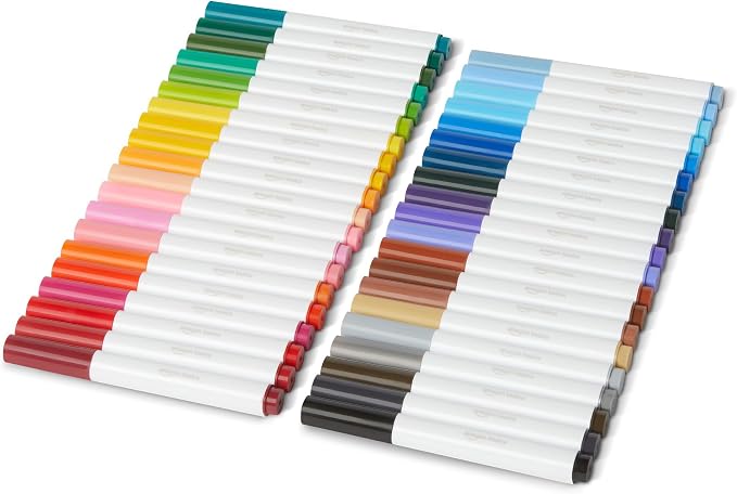 Amazon Basics Broad Line Washable Markers by AmazonBasics