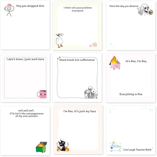 Lovarywow Funny Sticky Notes Gifts by Lovarywow