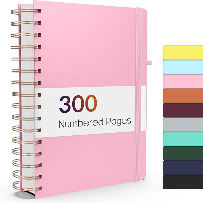 Forvencer Lined Spiral Journal Notebook by Forvencer