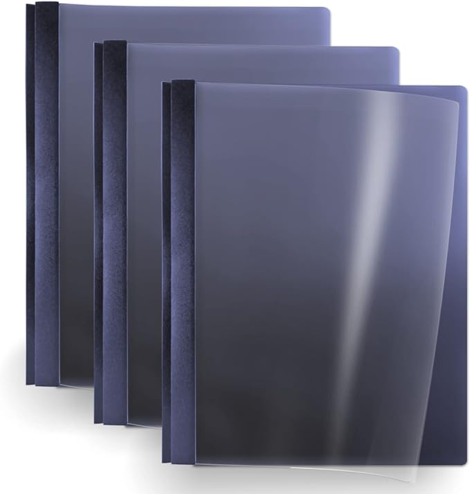 Binditek 10 Pack Heavy-Duty Clear Front Report Covers - Image 8
