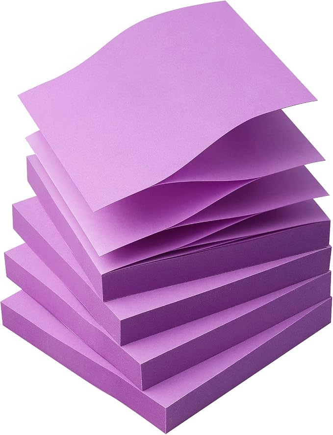 Sticky Notes 3x3 Pop Up Self-Stick Notes Pads by OSBOO