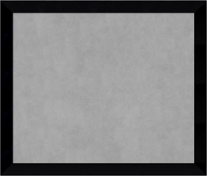 Amanti Art Black Framed Magnetic Board 23x27 Medium Vision Board by AmantiArt