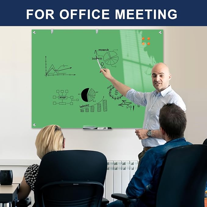 TSJ OFFICE Glass Dry-Erase Board - Image 8
