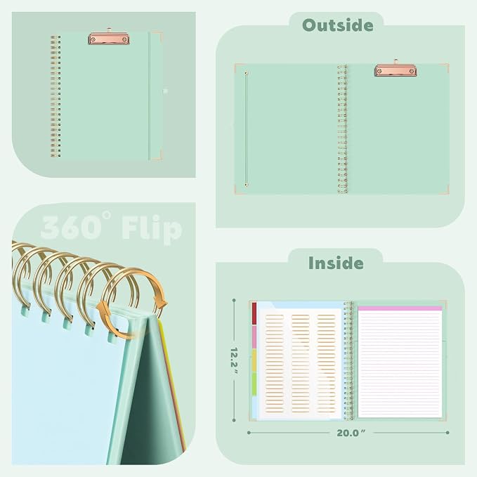 EYROZILL Clipboard with Storage, Clipboards - Image 3