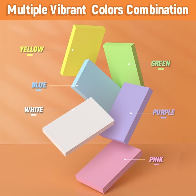 300 Count Blank Colored Index Cards 3 x 5 Inch, Blank Flash Cards - Image 6