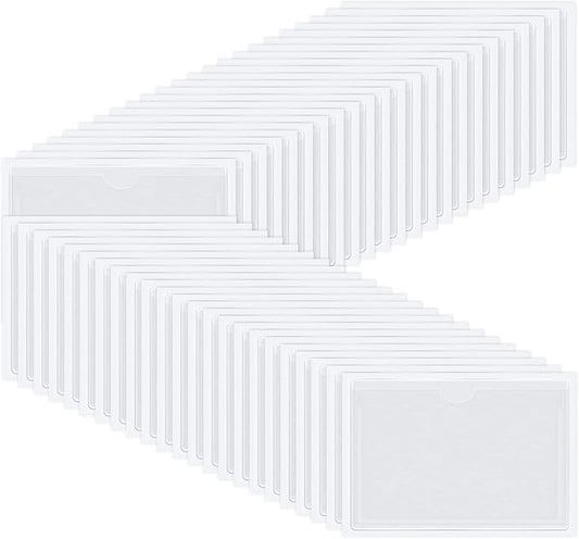 Chinco 30 Pcs Self Adhesive Pockets, Bin Labels by Chinco
