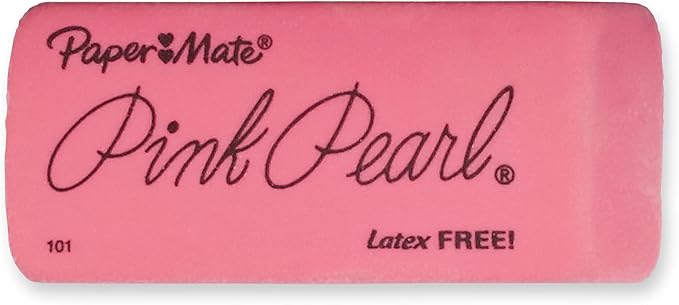 Paper Mate Pink Pearl Erasers - Image 2