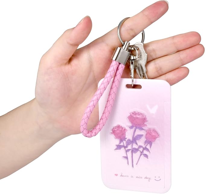 ID Card Badge Holder Key Chain - Image 6