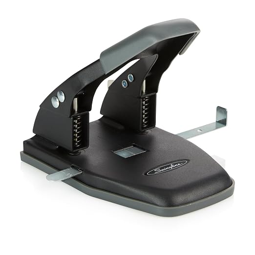 Swingline 2 Hole Punch, 28 Sheet Capacity Hole Puncher, Paper Punch, Low Effort by Swingline