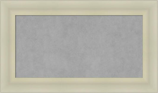 Amanti Art Silver Framed Magnetic Board 17x29 Small Vision Board by AmantiArt