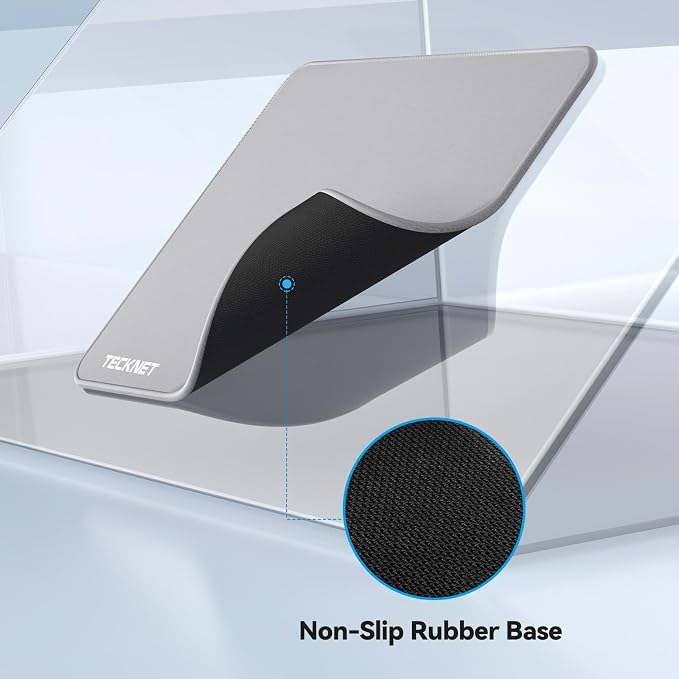 TECKNET Mouse Pad with Anti-fray Stitching, Waterproof Surface & Non-Slip - Image 3
