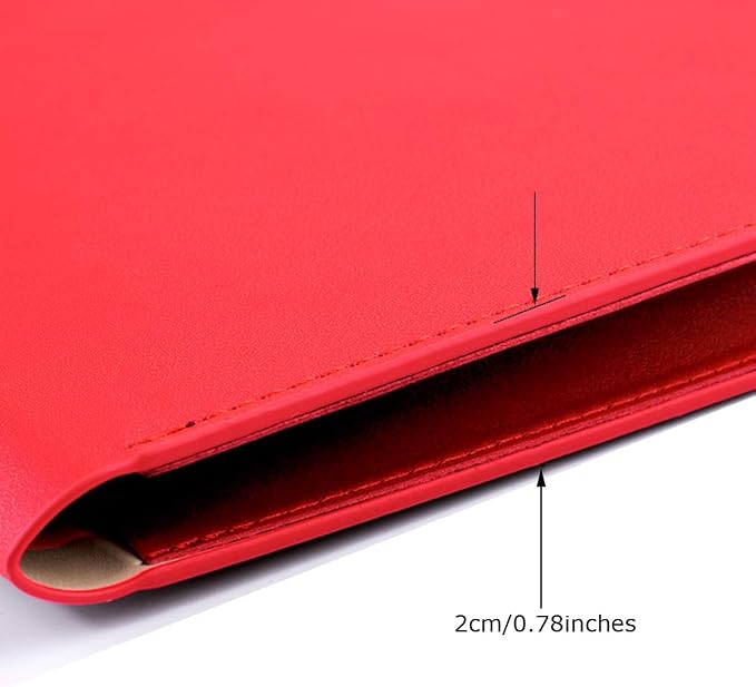 PU Leather A4 File Folder Document Holder Waterproof Portfolio Envelope Folder - Image 4
