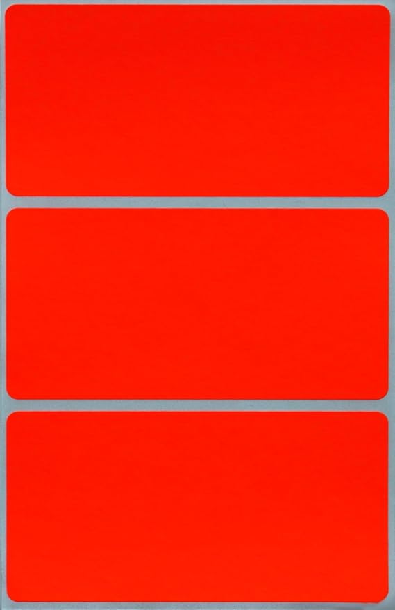 Royal Green Rectangular Stickers Color-Coding Labels by RoyalGreen