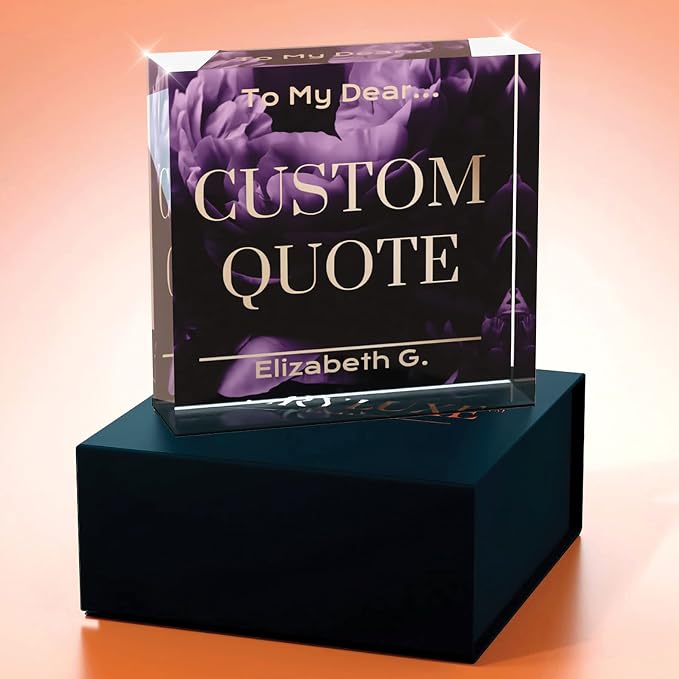 Custom Acrylic Sign Personalized, Custom Desk Name Plate, 18 Styles, - Image 3