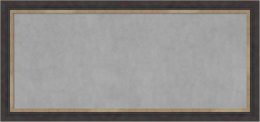 Amanti Art Black Framed Magnetic Board 25x53 Oversize Vision Board by AmantiArt
