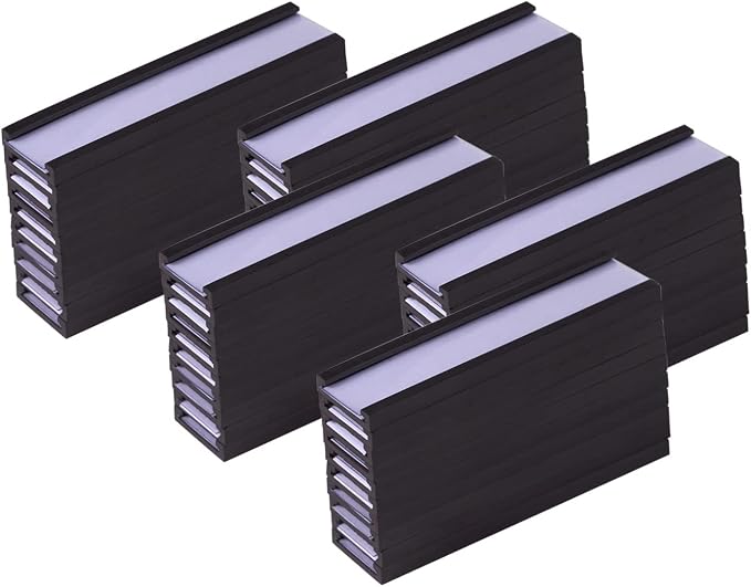 Magnetic Label Holders with Magnets Magnetic Data Card Holders with Clear by EEOYU
