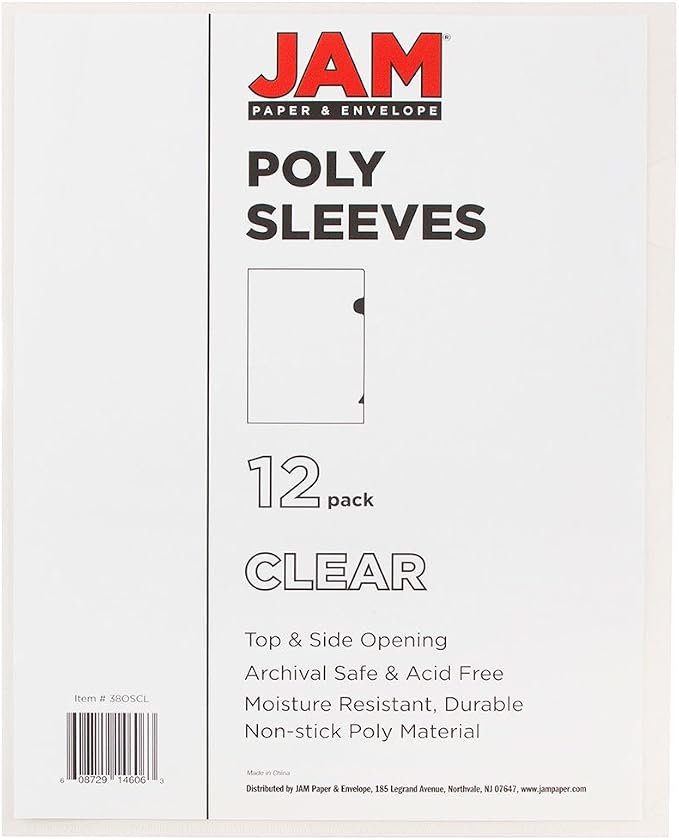JAM PAPER Plastic Sleeves - Image 3