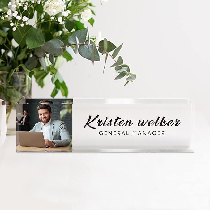 Desk Name Plate Personalized, Custom Name Plates - Image 4