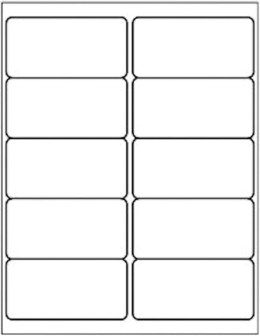 BESTEASY 10-UP Address Labels,/Address Mailing Labels 1000 Sheets Shipping Sticker Labels Compatible Laser/Ink Jet Shipping Labels(10000 Labels)