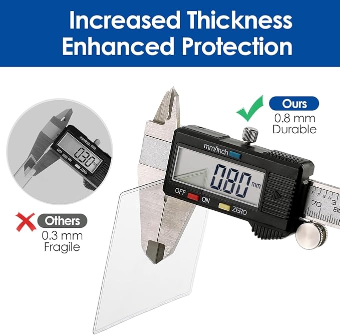 MaxGear Medicare Card Protector Sleeves, 20 Pack | 12 Mil Thickness, - Image 3